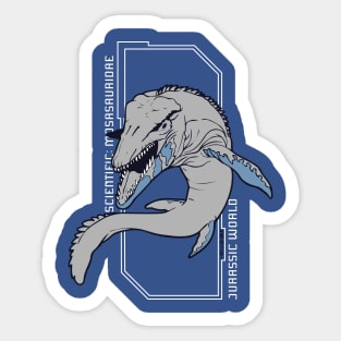 Mosasaurus Sticker